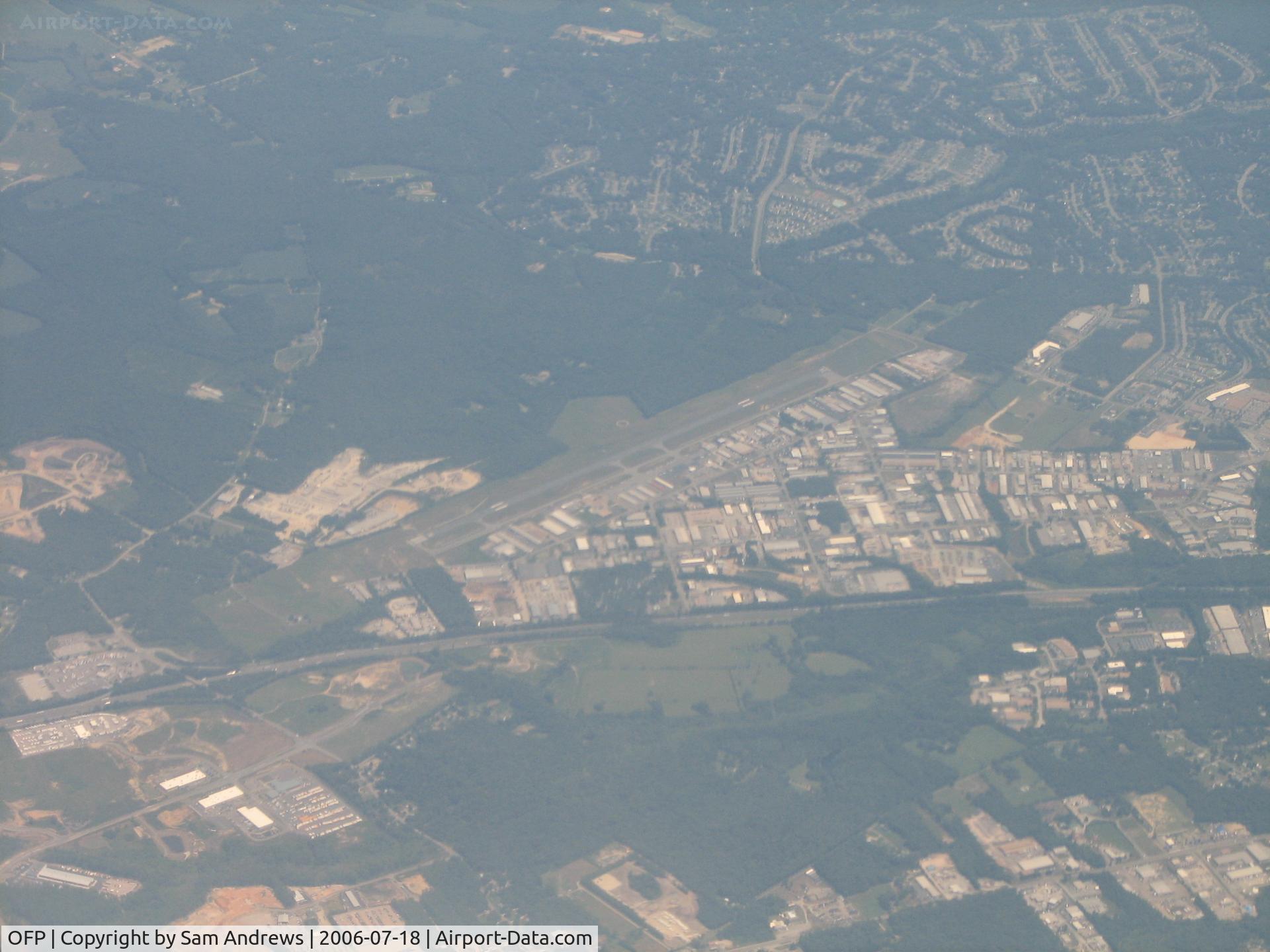 Hanover County Municipal Airport (OFP) - On descent into BWI