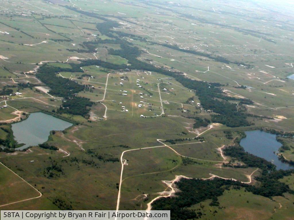 Barton Creek Resort Heliport (58TA) - View South On a Overcast Day