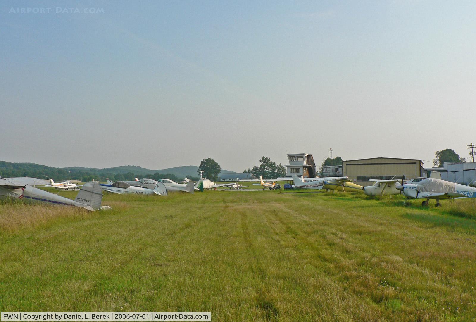 Sussex Airport (FWN) - Sussex is a small, friendly airport with many interesting and old planes.