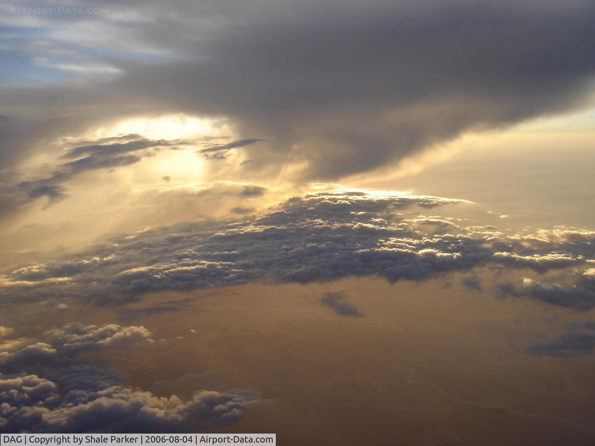 Barstow-daggett Airport (DAG) - Over Daggat at FL220