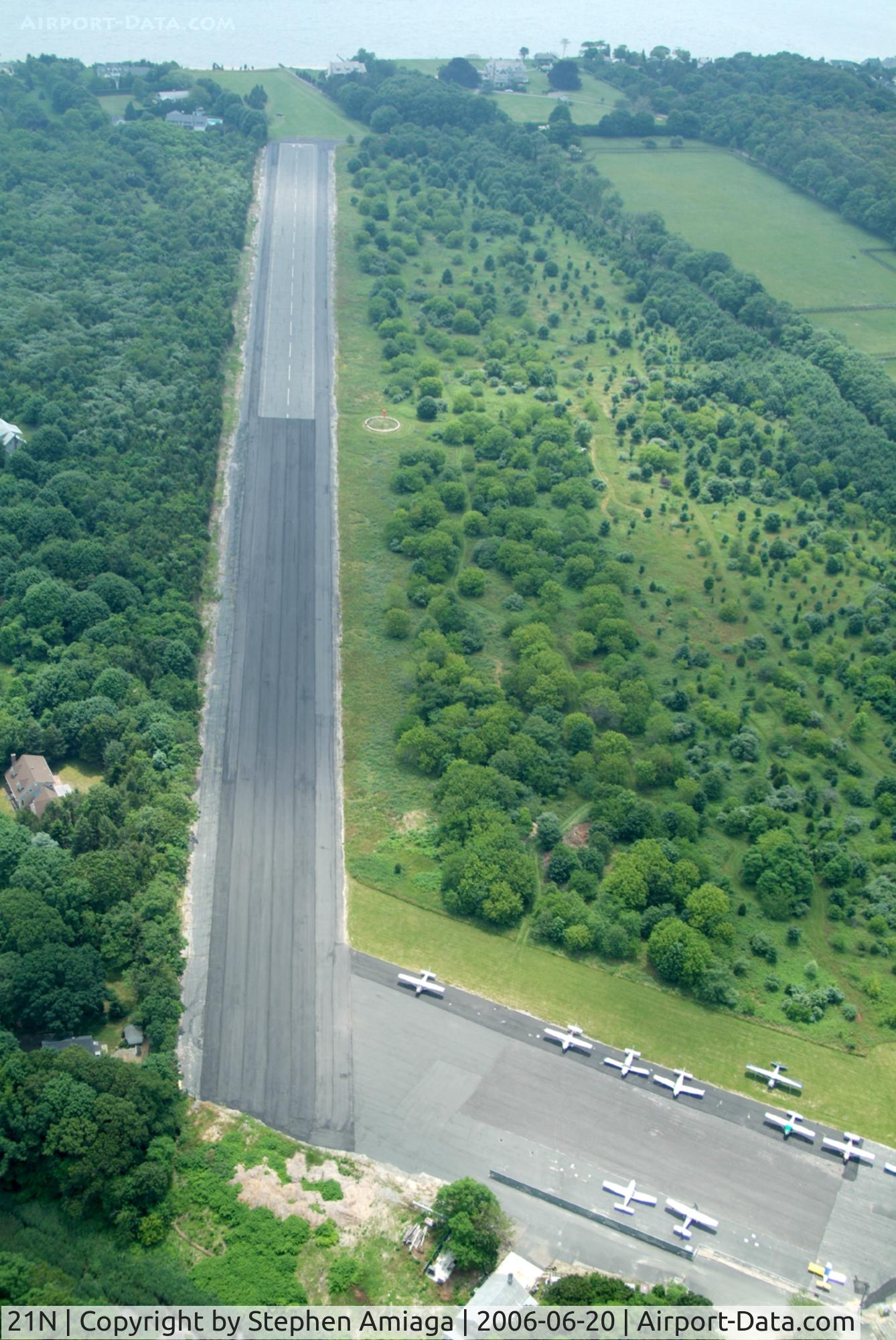 Mattituck Airport (21N) - And...from the north end, without the numbers 