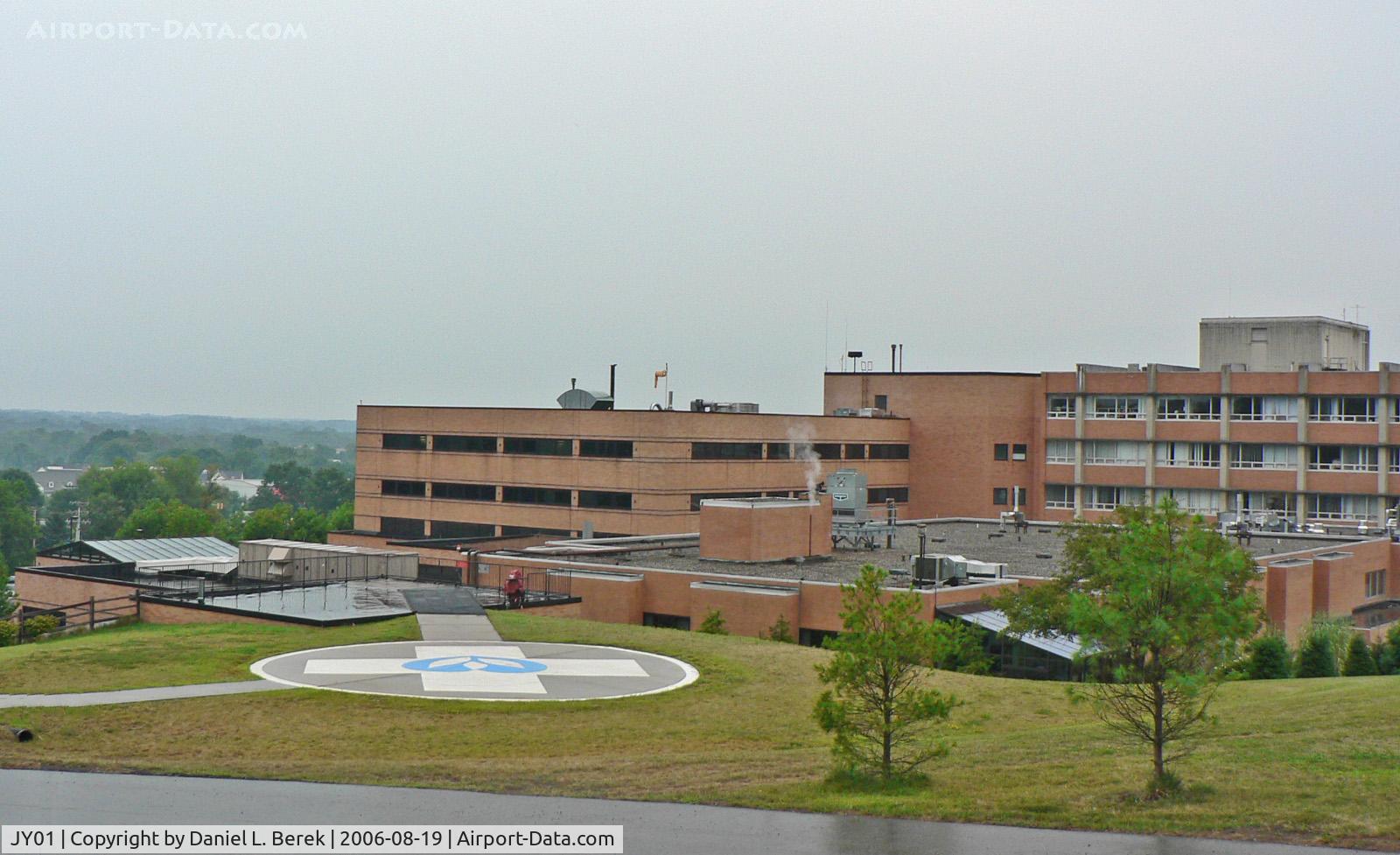 Hunterdon Medical Center Heliport (JY01) - This heliport serves the emergency wing of Hunterdon Medical Center, Flemington, NJ.