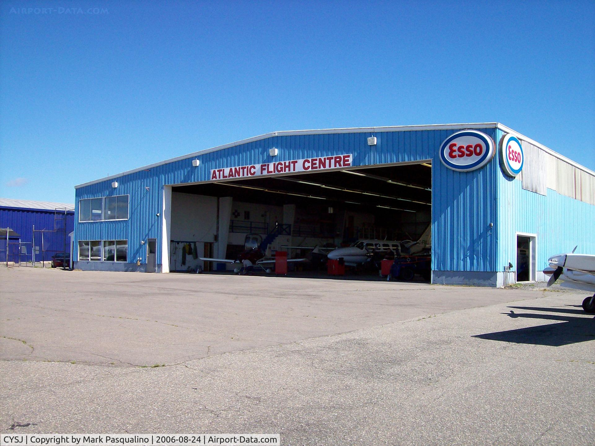 Saint John Airport, Saint John, New Brunswick Canada (CYSJ) - General Aviation Ramp