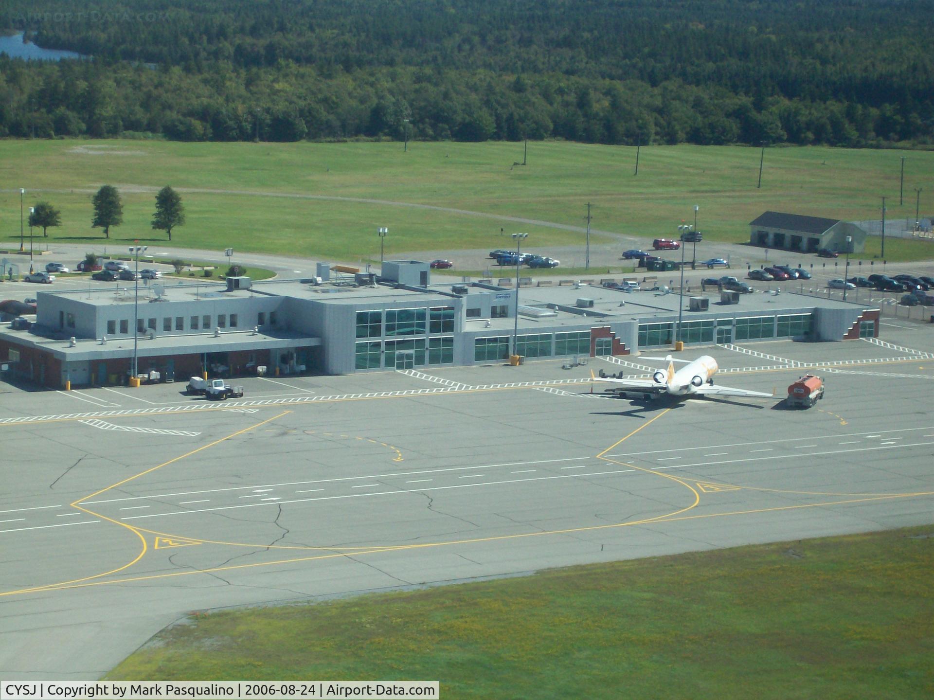 Saint John Airport, Saint John, New Brunswick Canada (CYSJ) - Airline Terminal