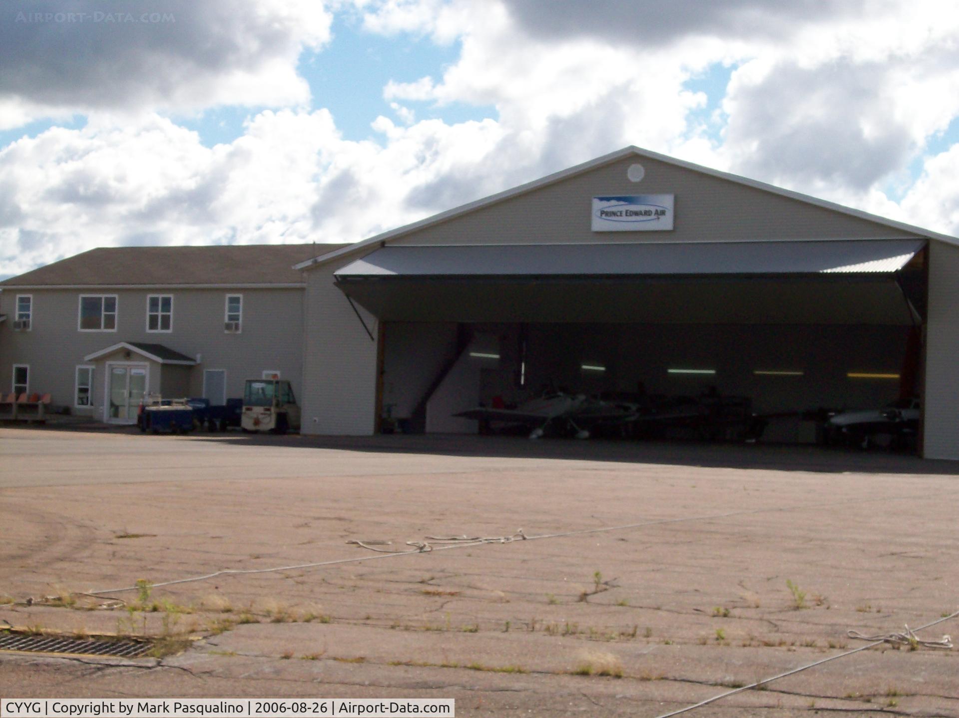 Charlottetown Airport, Charlottetown, Prince Edward Island Canada (CYYG) - General Aviation Ramp