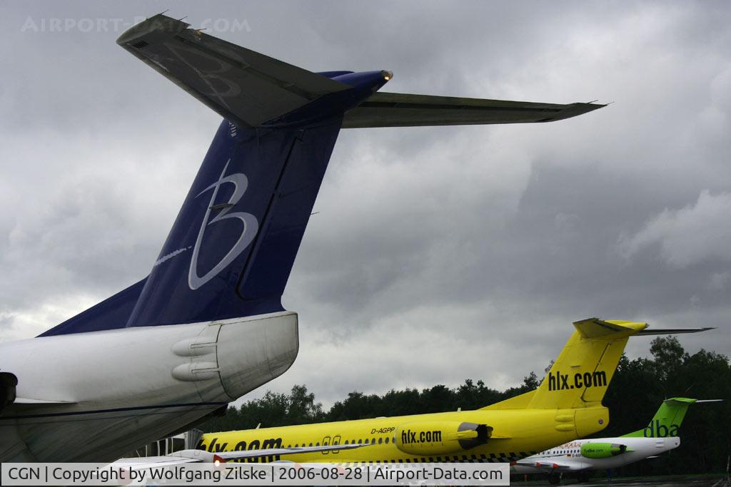 Cologne Bonn Airport, Cologne/Bonn Germany (CGN) - Tails