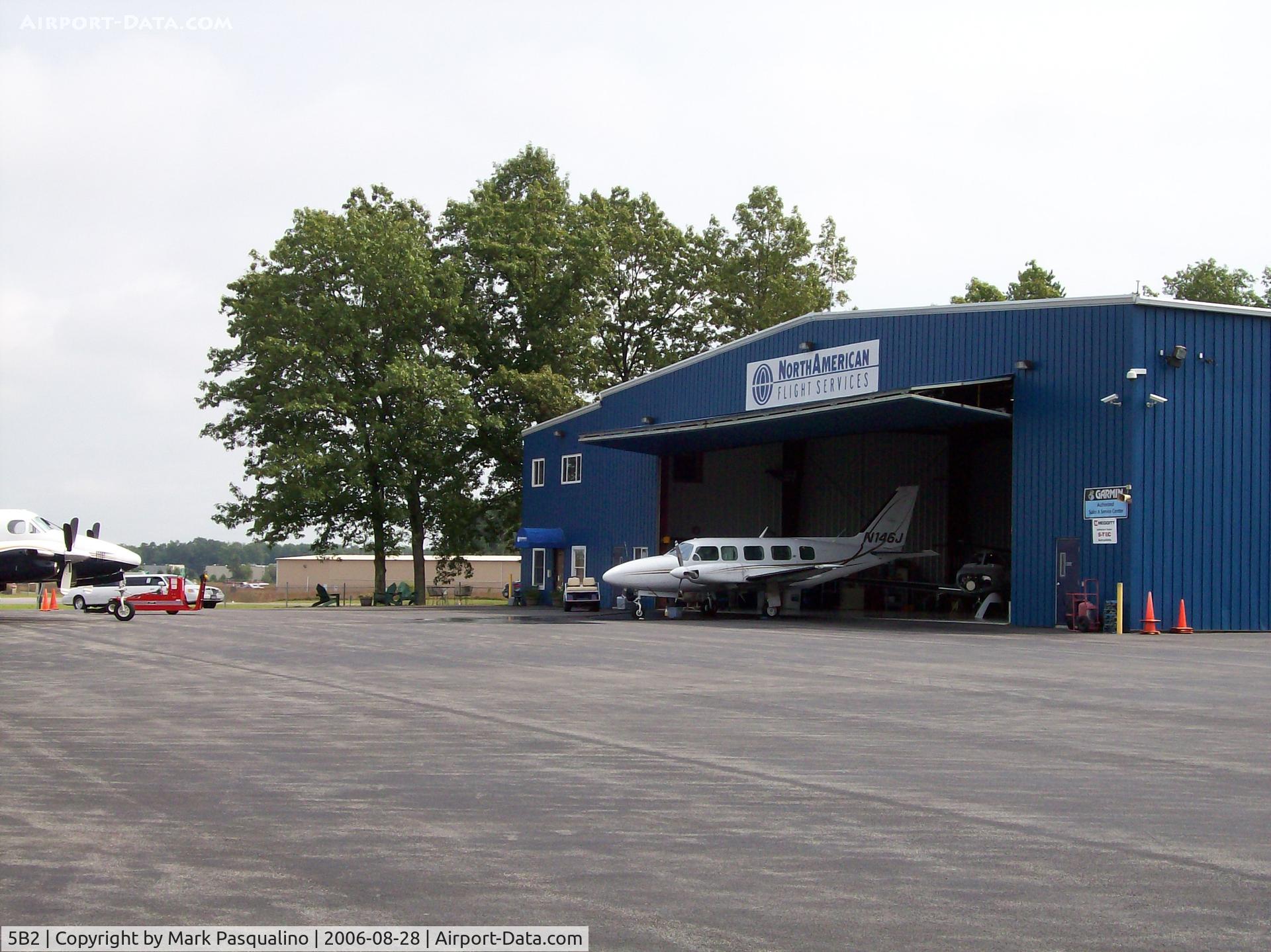 Saratoga County Airport (5B2) - General Aviation Ramp   Saratoga Springs, NY