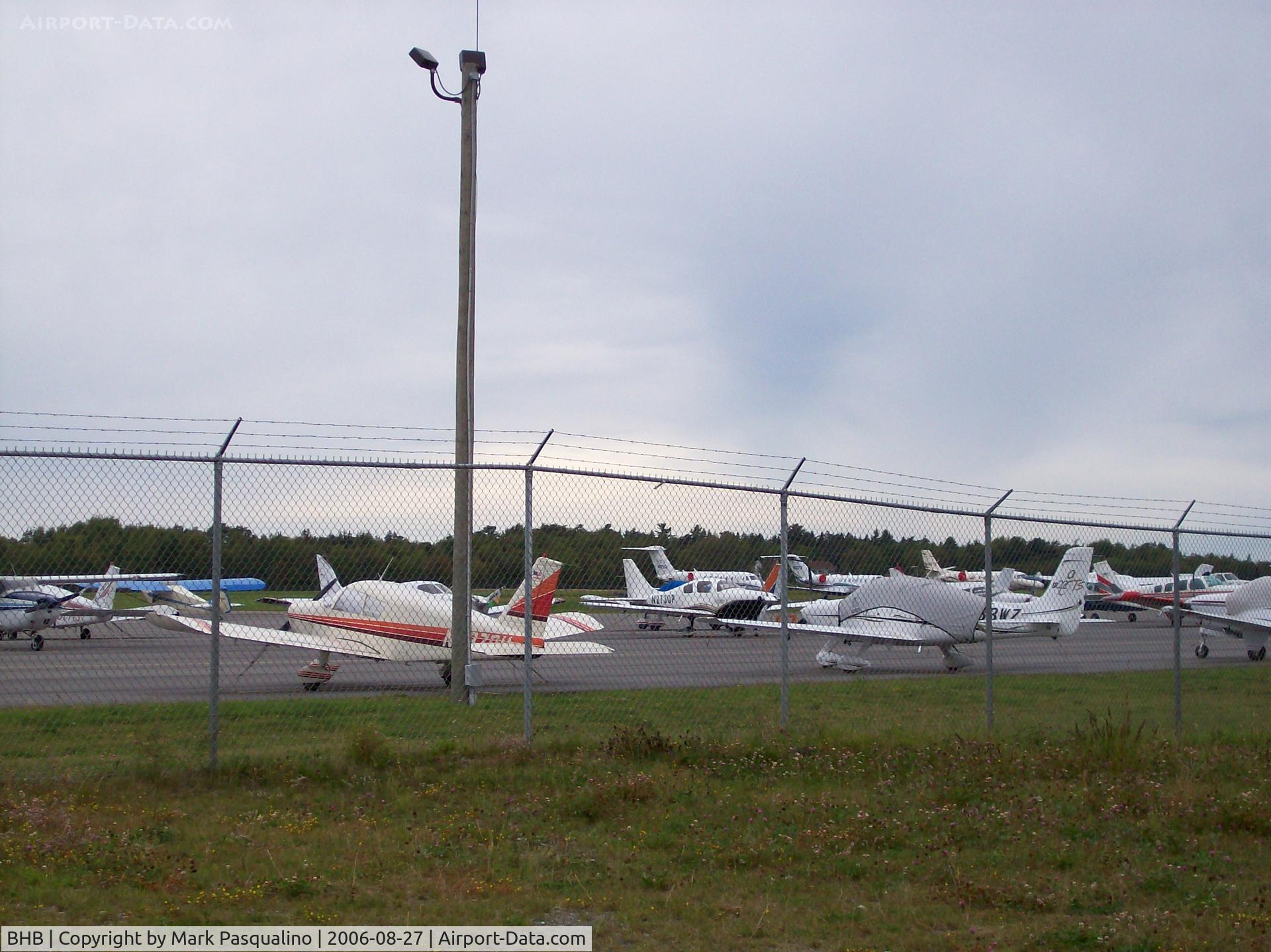 Hancock County-bar Harbor Airport (BHB) - General Aviation Ramp