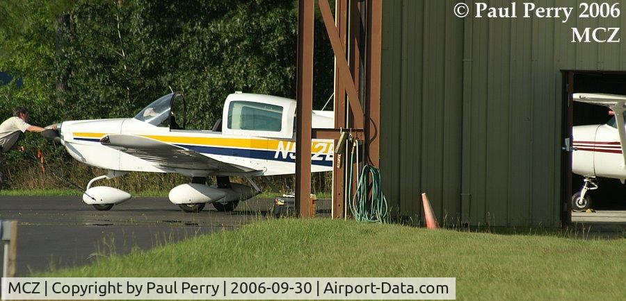 Martin County Airport (MCZ) - N512BW getting hangared after her trip