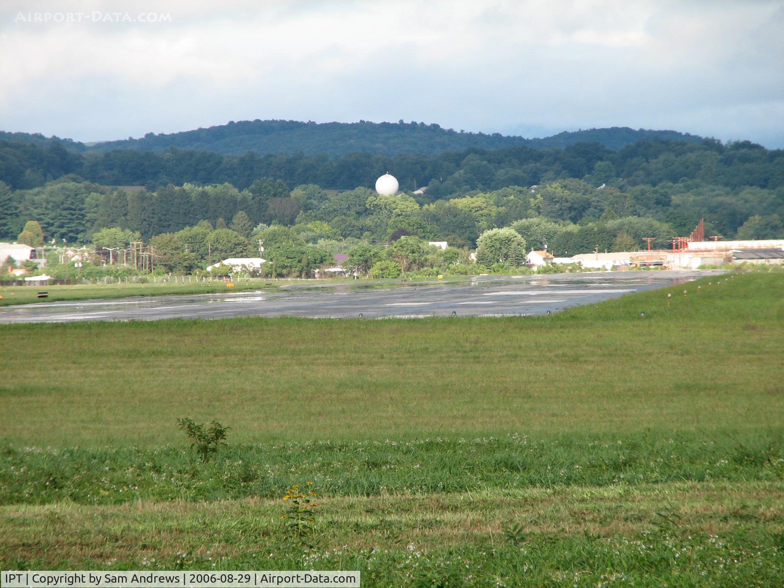 Williamsport Regional Airport (IPT) - Looking east from the approach end of RWY9