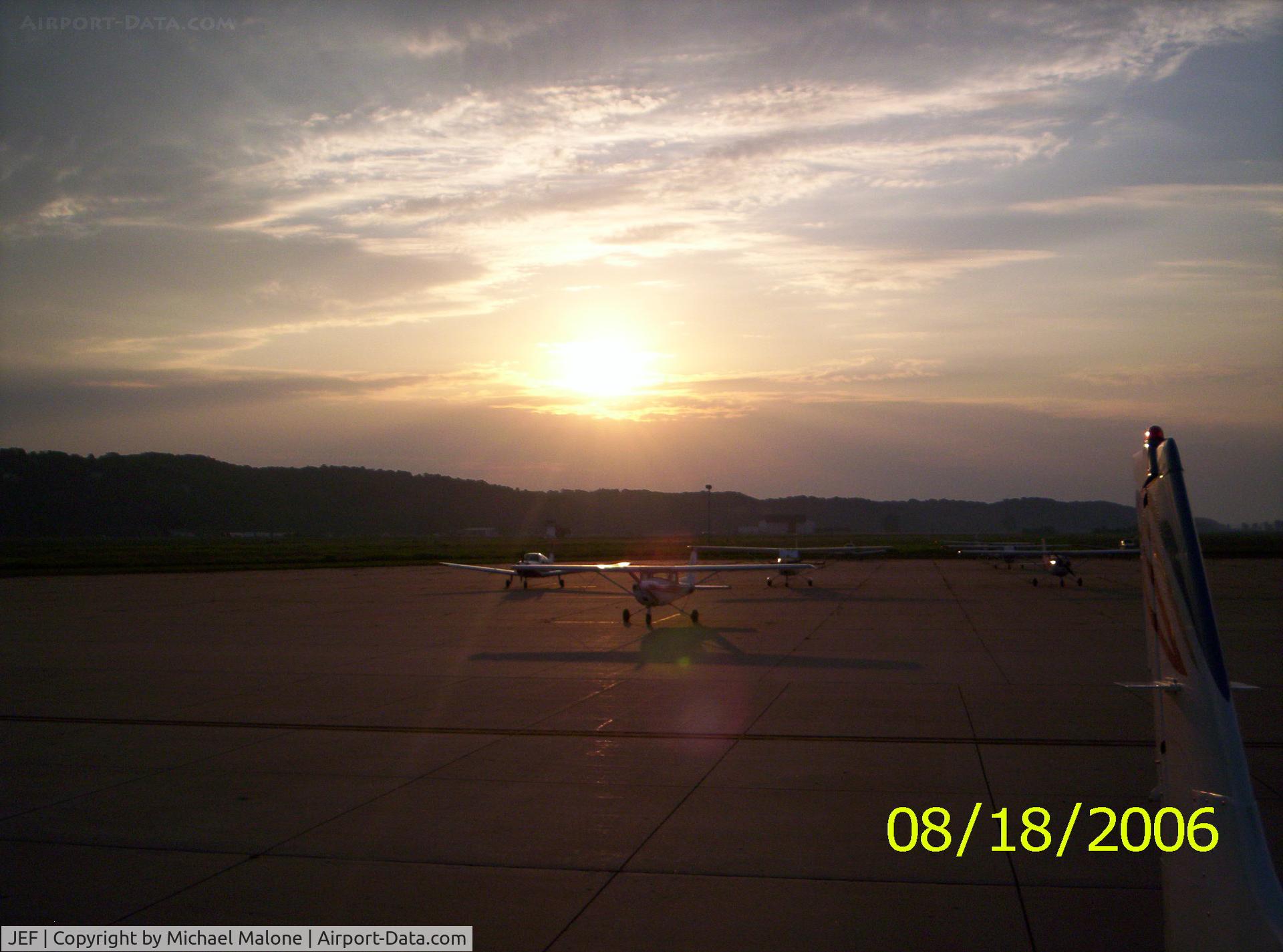Jefferson City Memorial Airport (JEF) - Sunrise