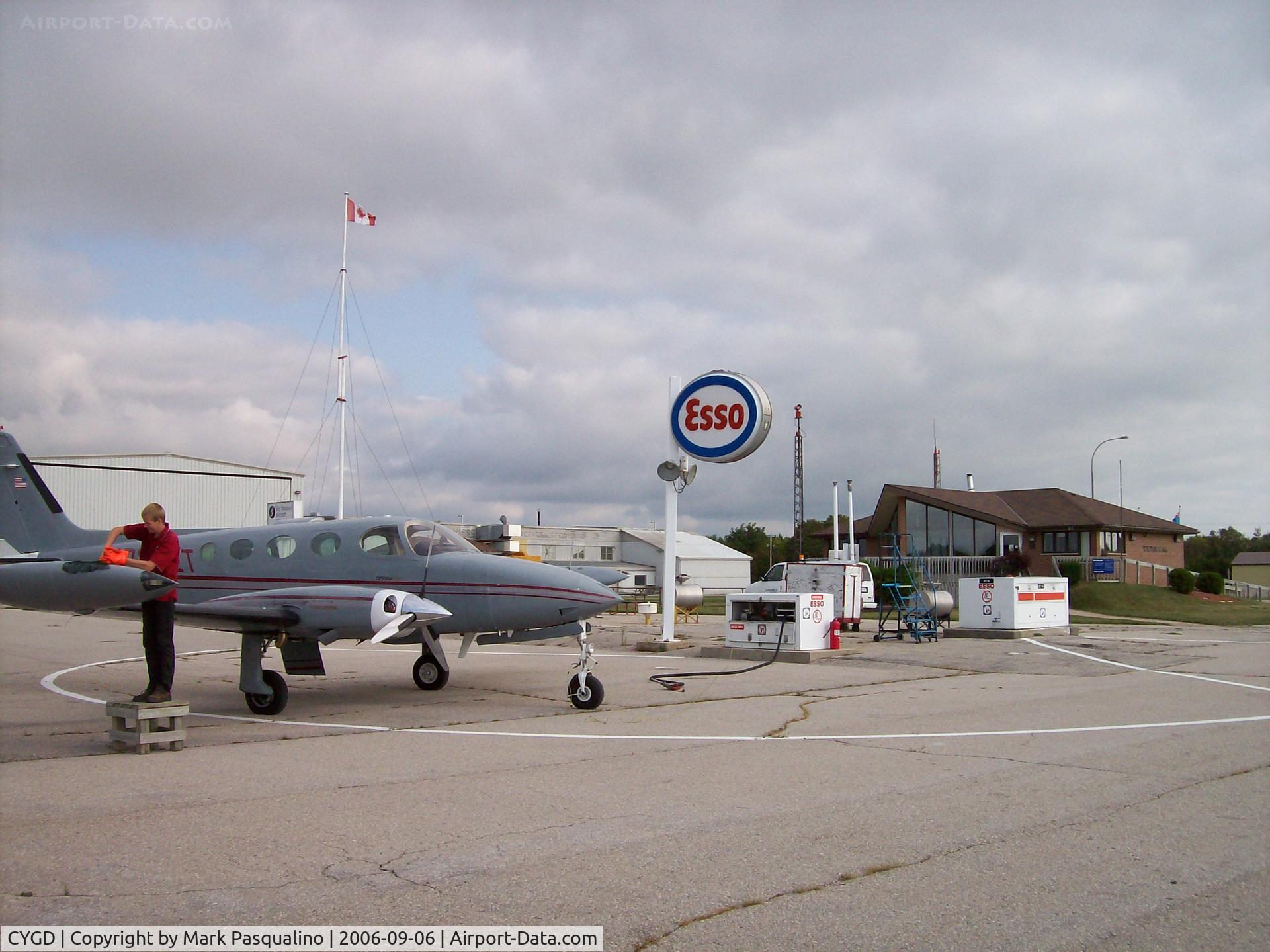 Goderich Airport (Goderich Municipal Airport), Goderich, Ontario Canada (CYGD) - Goderich, Ontario  Main Ramp
