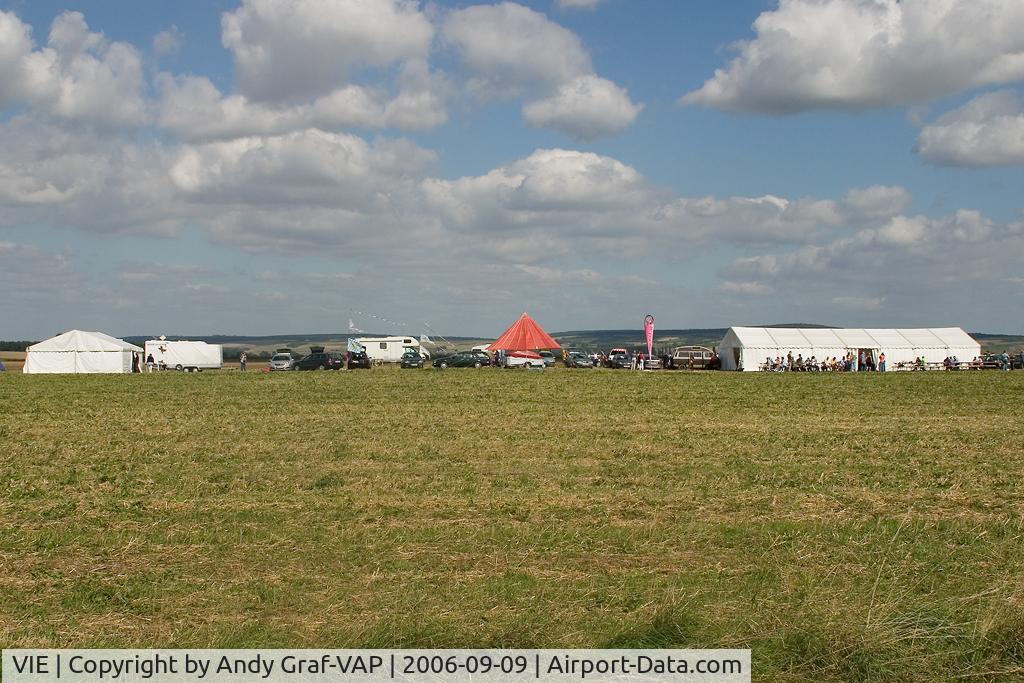 Vienna International Airport, Vienna Austria (VIE) - Skydiver day near Hollabrunn a city near Vienna.