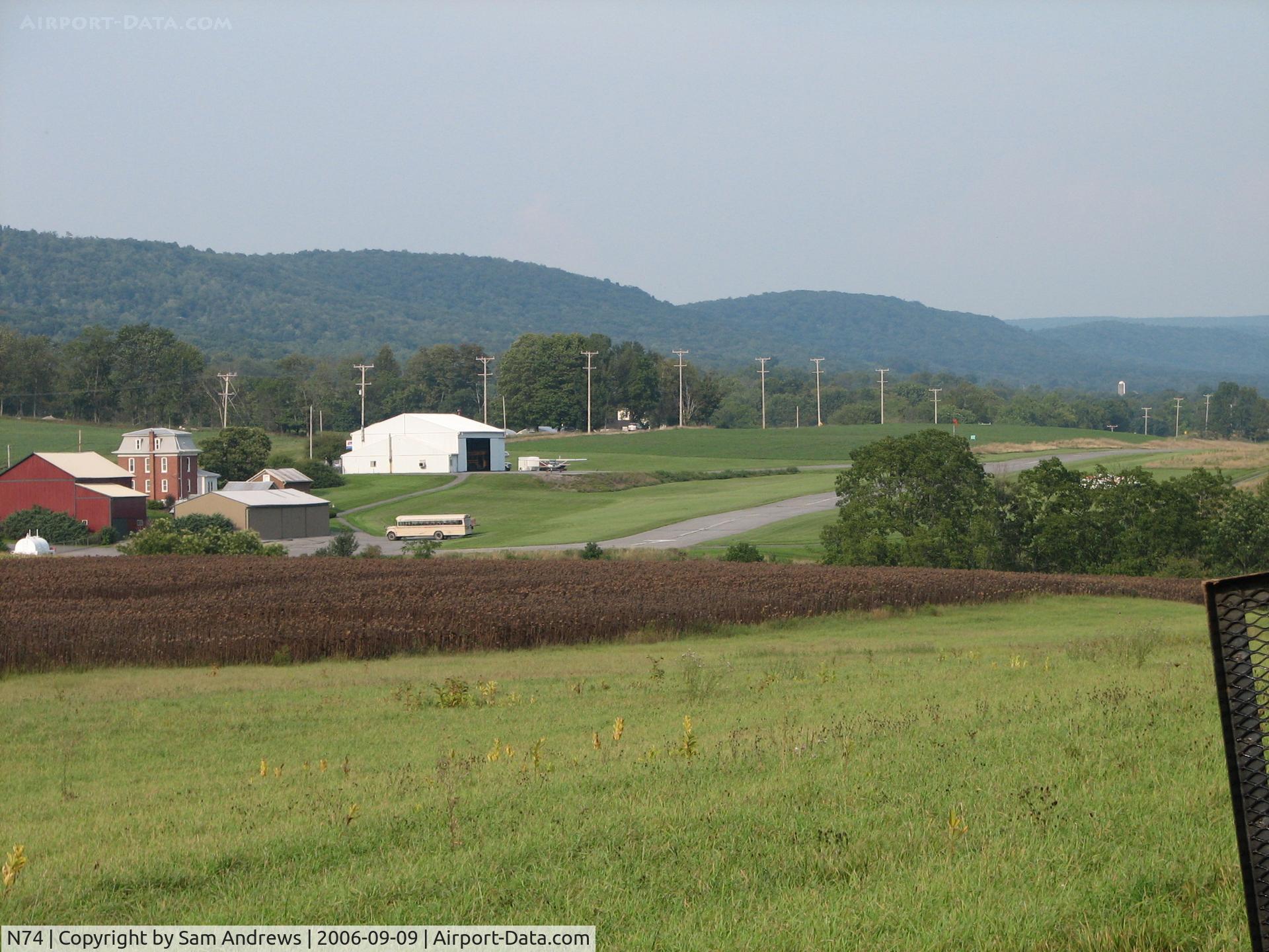 Penns Cave Airport (N74) - Different day.  A bit more activity.  The weather was better too.