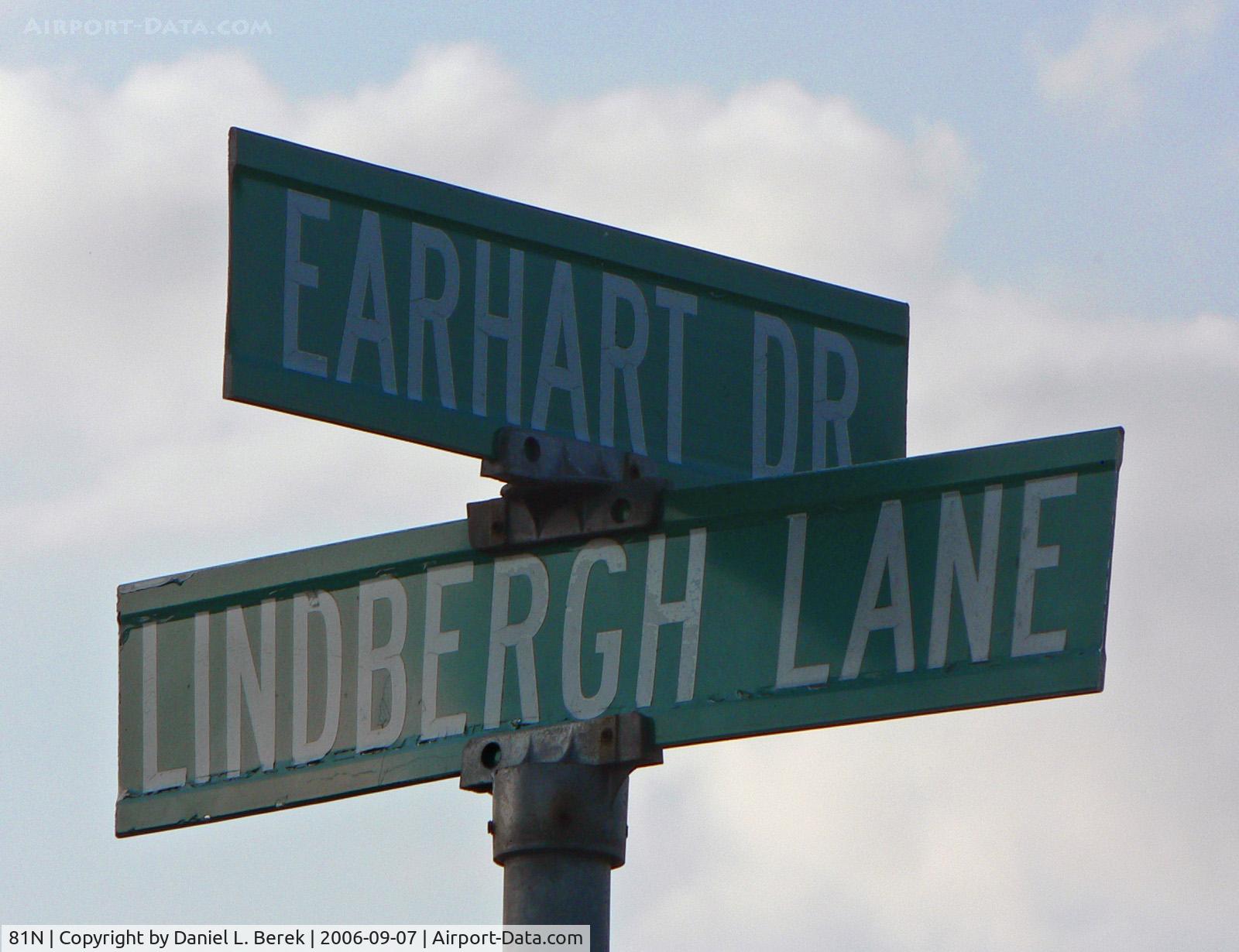 81N Airport - The street names bear testimony to what occupied the site previously.