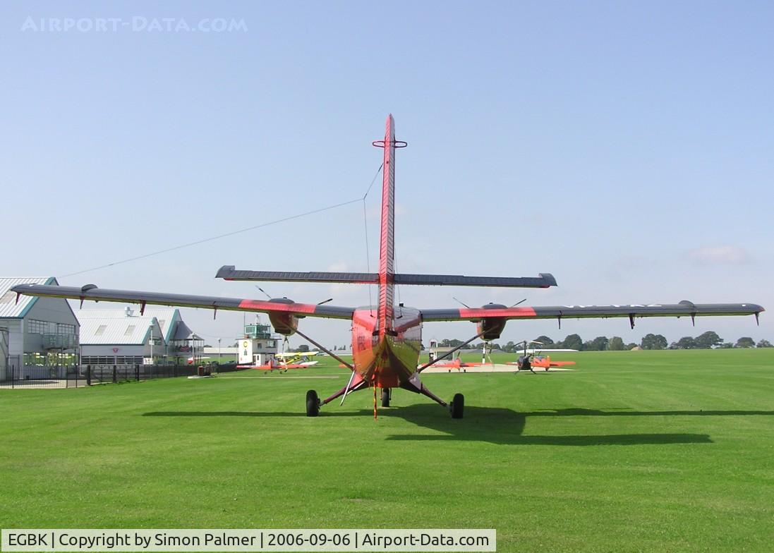 Sywell Aerodrome Airport, Northampton, England United Kingdom (EGBK) - General view from rear of a visiting DHC-6