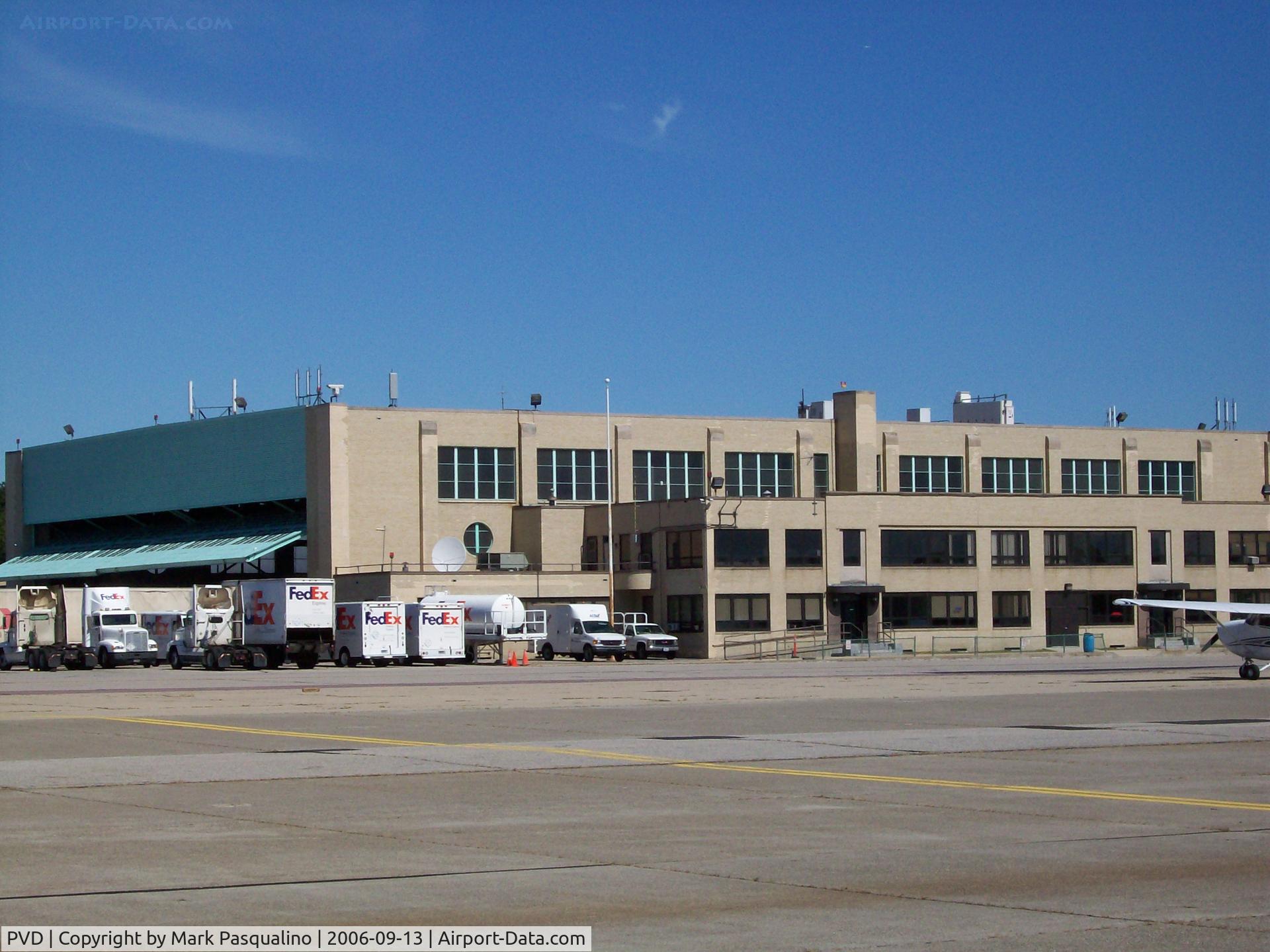 Theodore Francis Green State Airport (PVD) - Old hangar North Ramp