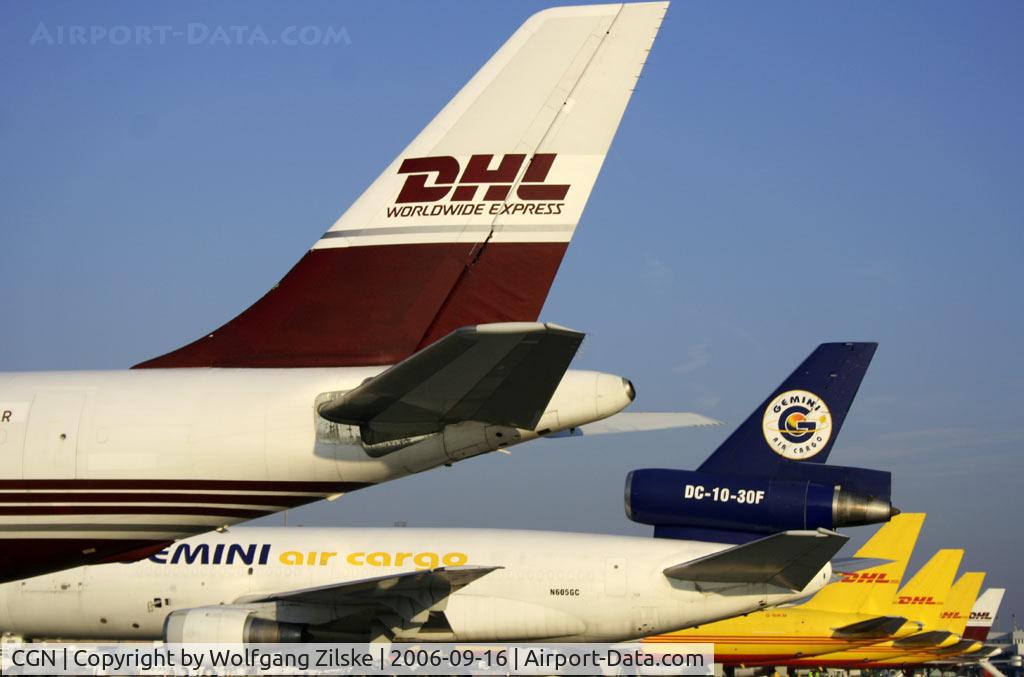 Cologne Bonn Airport, Cologne/Bonn Germany (CGN) - Tails