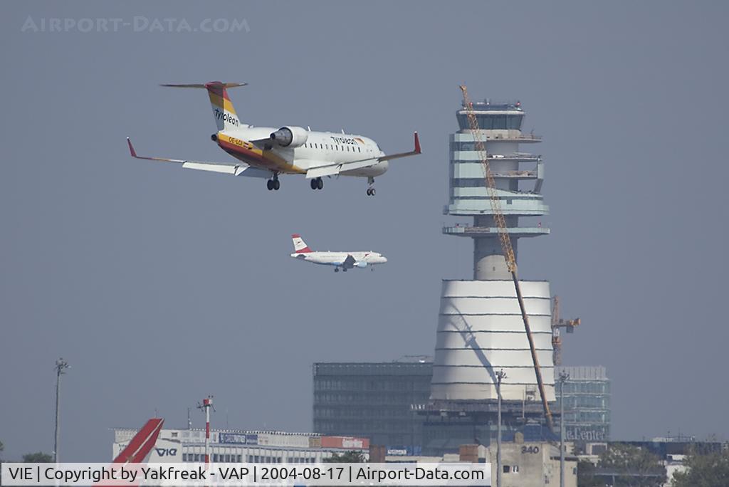 Vienna International Airport, Vienna Austria (VIE) - Tyrolean landing on RWY 11 and Austrian landing on RWY 16