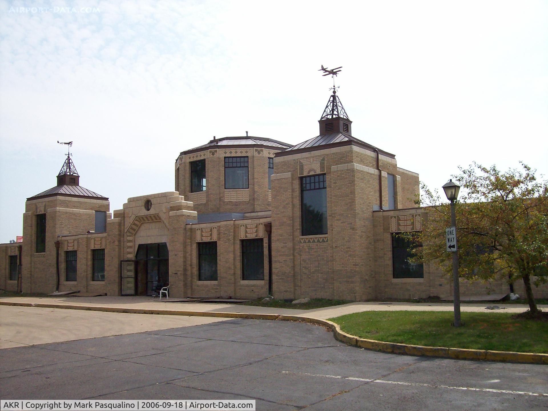 Akron Fulton International Airport (AKR) - Old Terminal