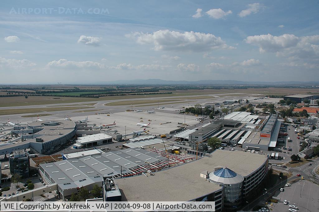 Vienna International Airport, Vienna Austria (VIE) - View from the new tower