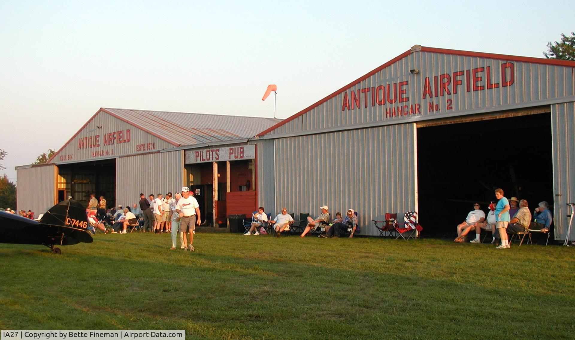 Antique Airfield Airport (IA27) - Some of the buildings