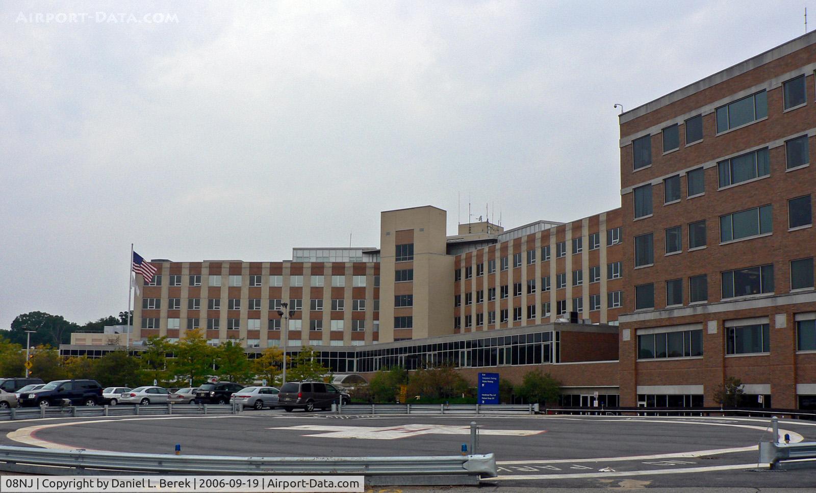 St Barnabas Medical Center Heliport (08NJ) - This heliport serves the emergency wing of Saint Barnabas Medical Center, Livingston, NJ.