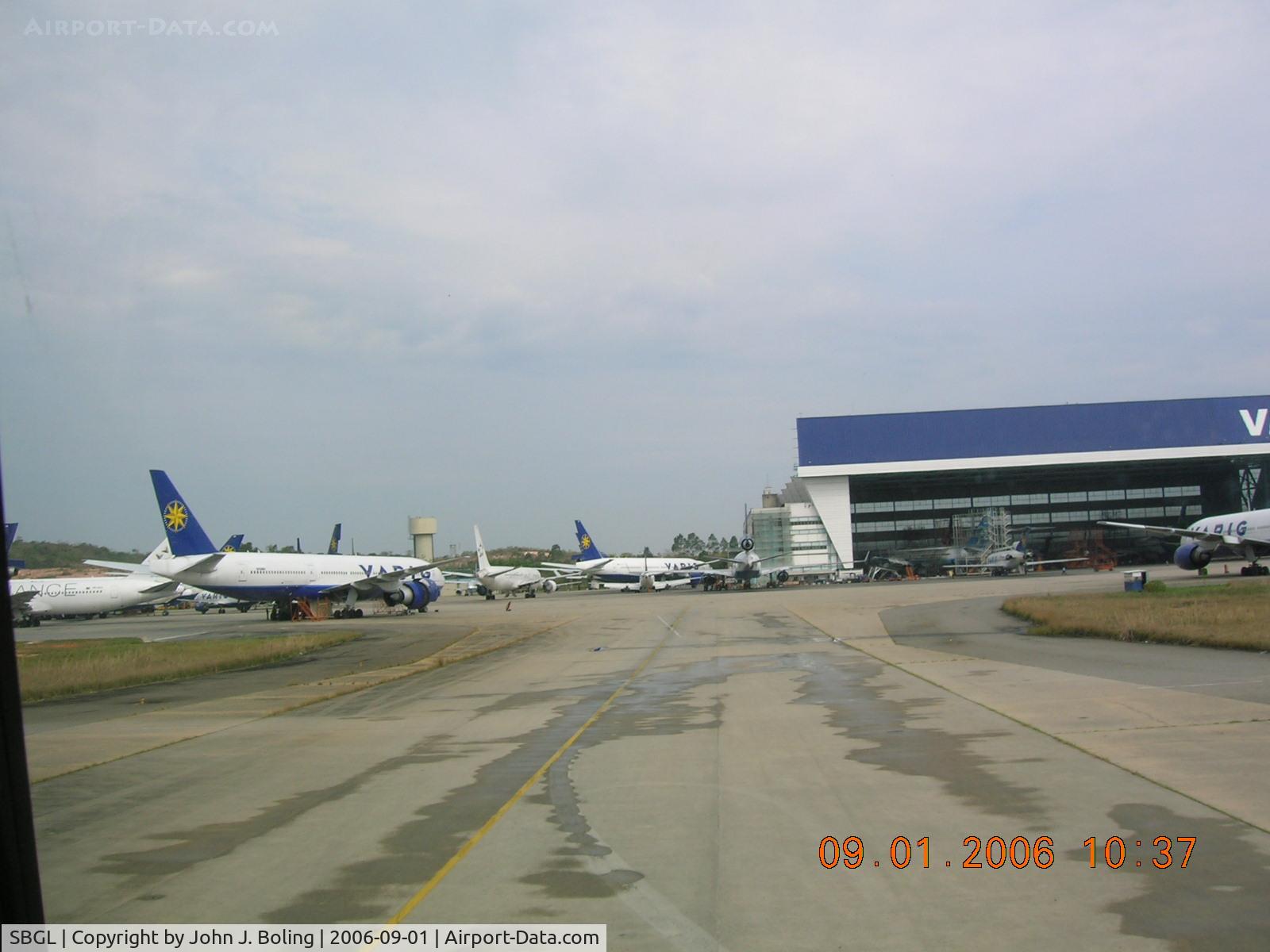 Galeão Airport, Antônio Carlos Jobim International Airport Brazil (SBGL) - VEM Maintenance ramp at Rio De Janeiro