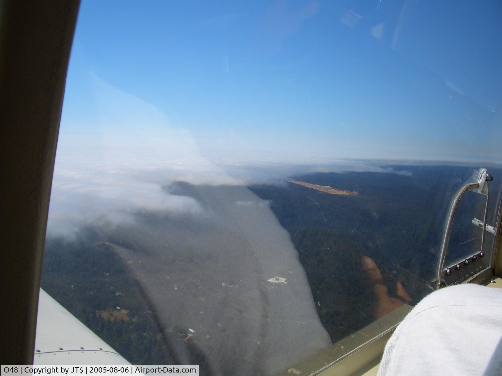 O48 Airport - Little River with Fog