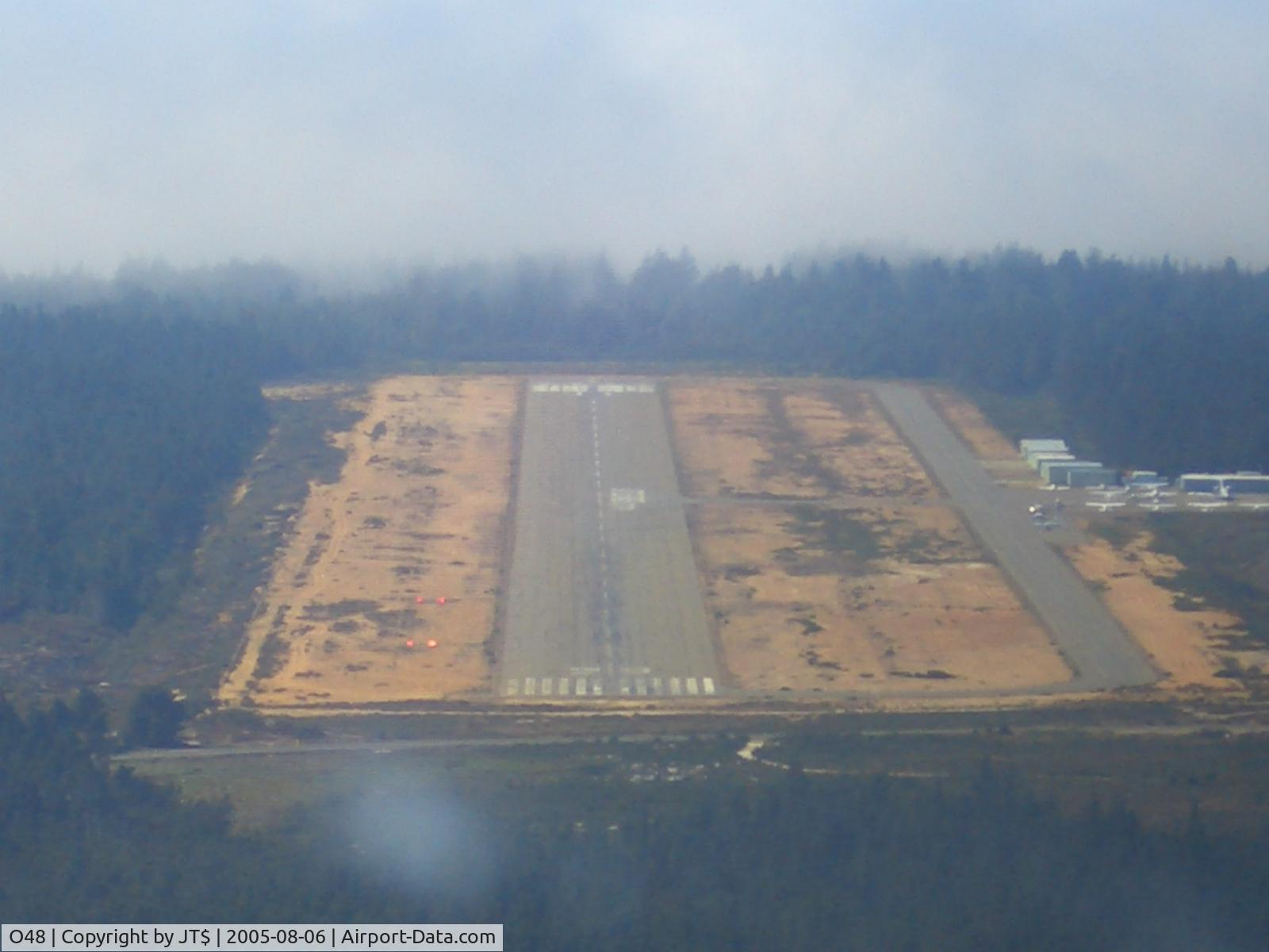 O48 Airport - Final for Runway 29