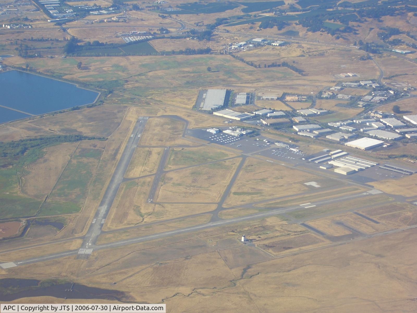 Napa County Airport (APC) - Aerial view of Napa County Airport