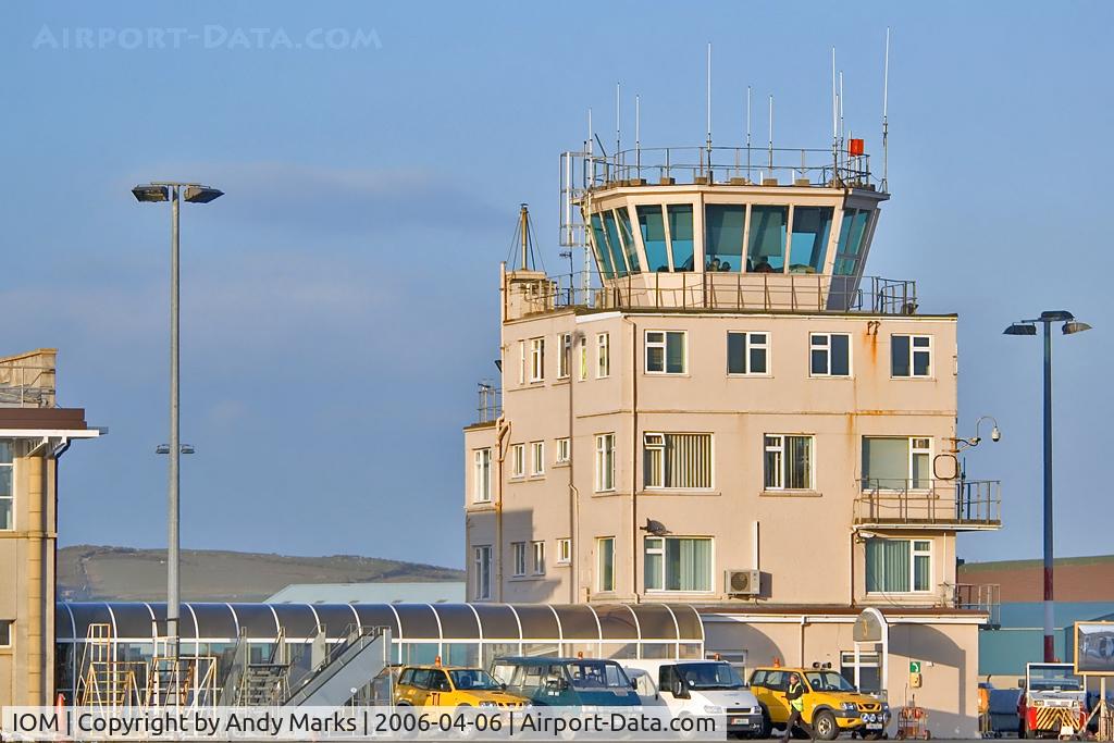 Isle of Man Airport, Isle of Man United Kingdom (IOM) - Control Tower at Ronaldsway (IOM)