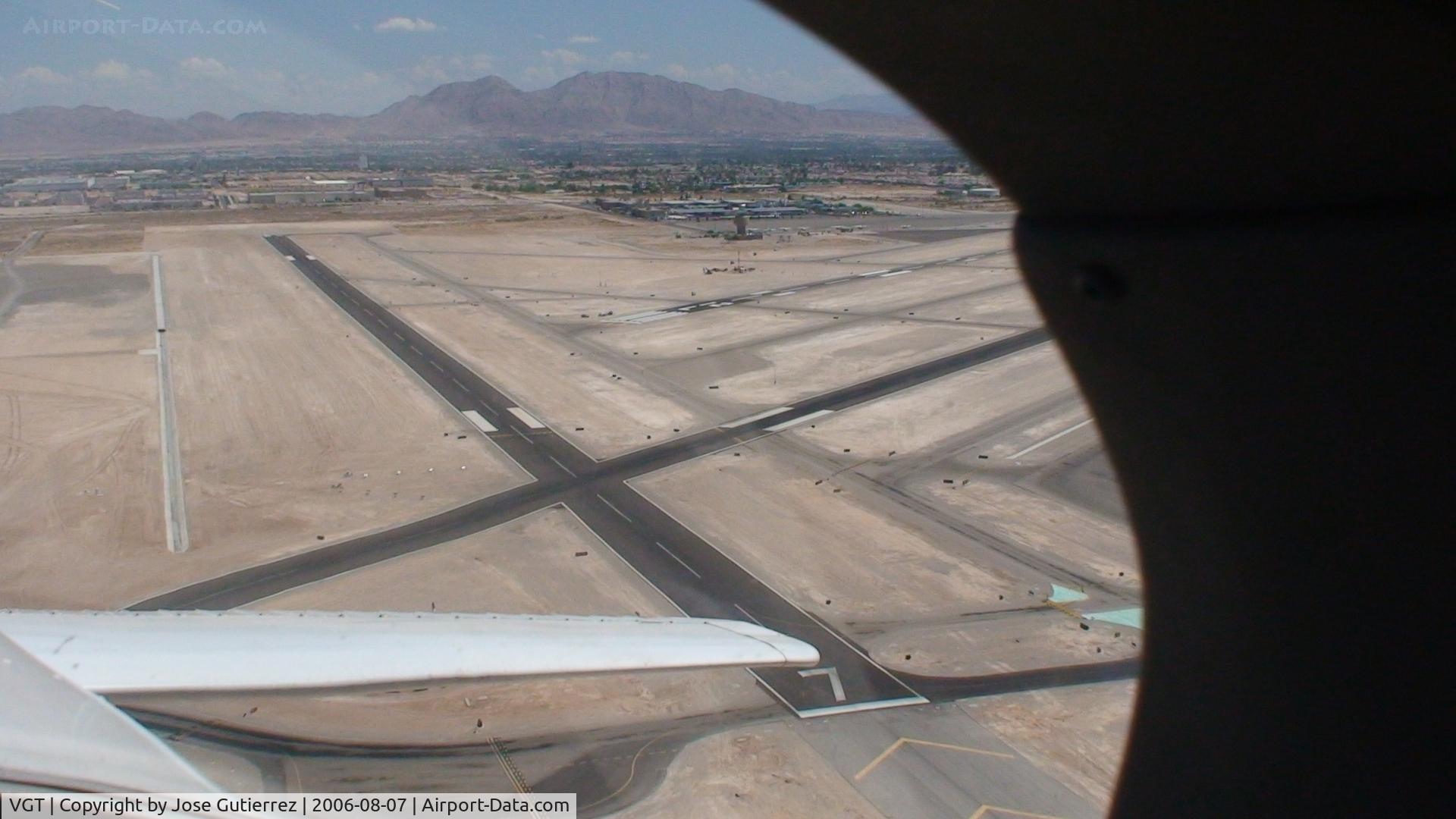 North Las Vegas Airport (VGT) - Over The Airport In A Cessna 172SP