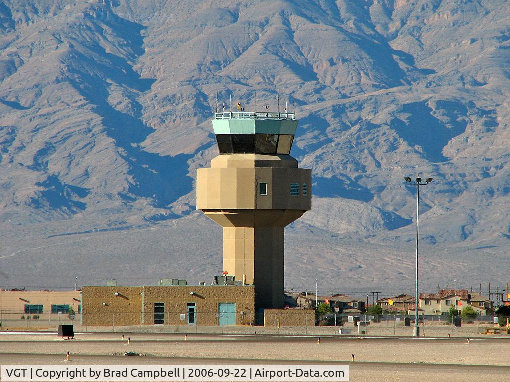 North Las Vegas Airport (VGT) - A better shot of the tower.