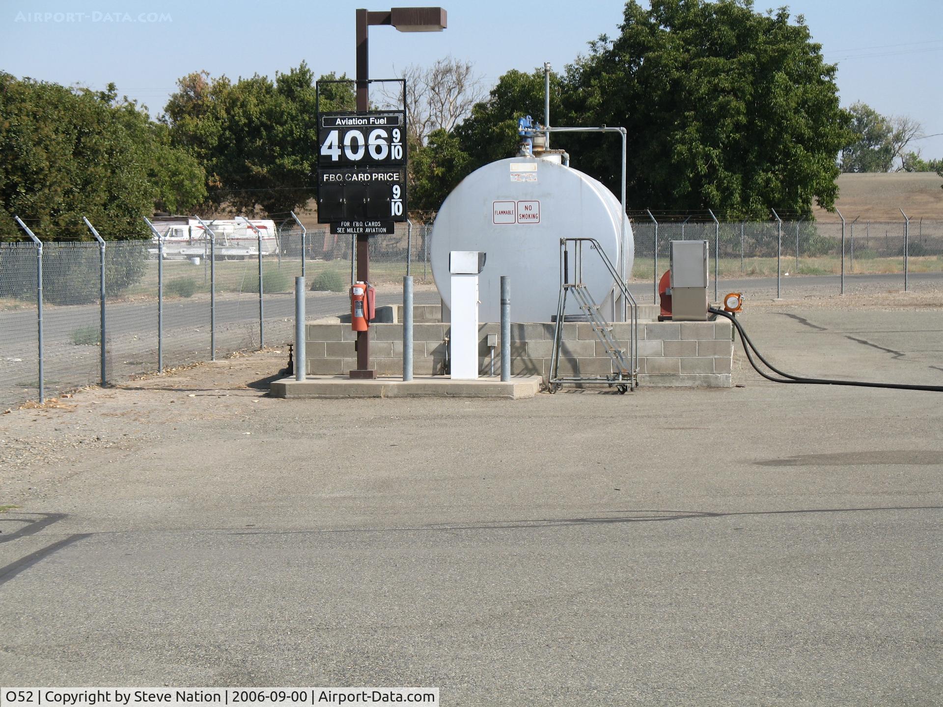 Sutter County Airport (O52) - Gas pumps at Sutter County Airport, Yuba City, CA