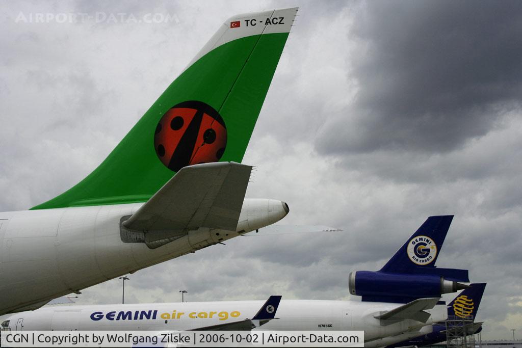 Cologne Bonn Airport, Cologne/Bonn Germany (CGN) - Tails