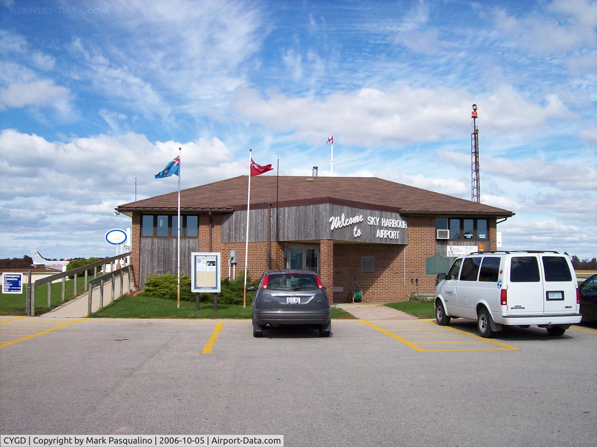 Goderich Airport (Goderich Municipal Airport), Goderich, Ontario Canada (CYGD) - Executive Terminal at Goderich, Ontario