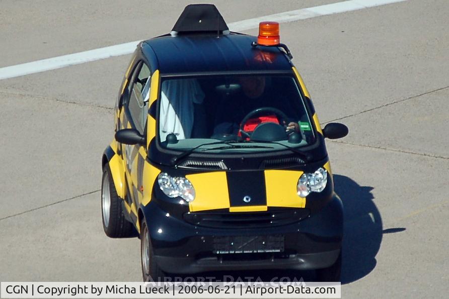 Cologne Bonn Airport, Cologne/Bonn Germany (CGN) - Even the cute SMART found its way into airport use...
