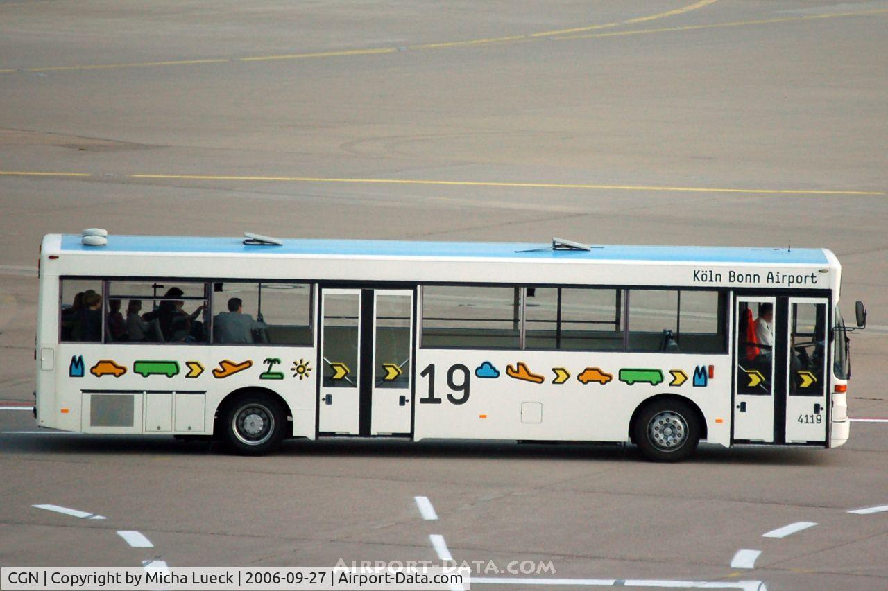 Cologne Bonn Airport, Cologne/Bonn Germany (CGN) - for the outer parking positions...