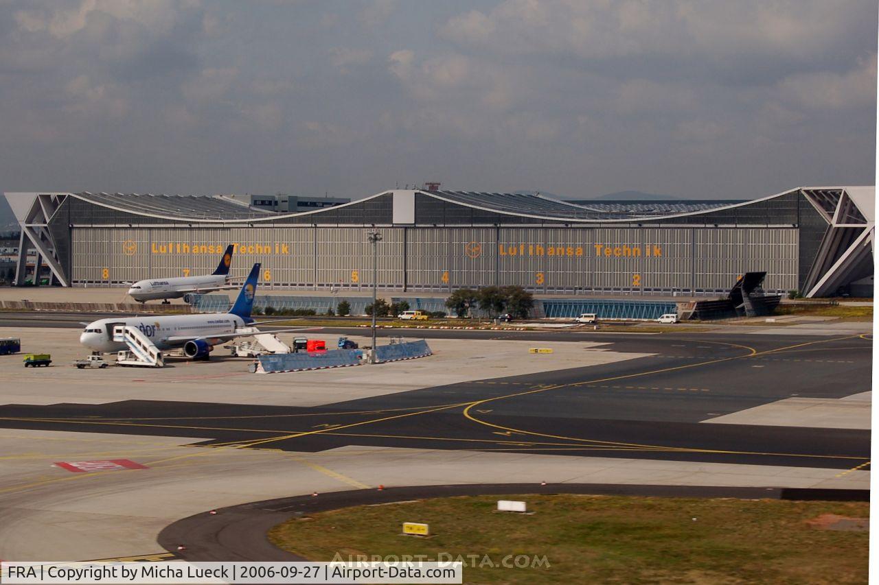 Frankfurt International Airport, Frankfurt am Main Germany (FRA) - The huge maintenance hangar at LH's home base
