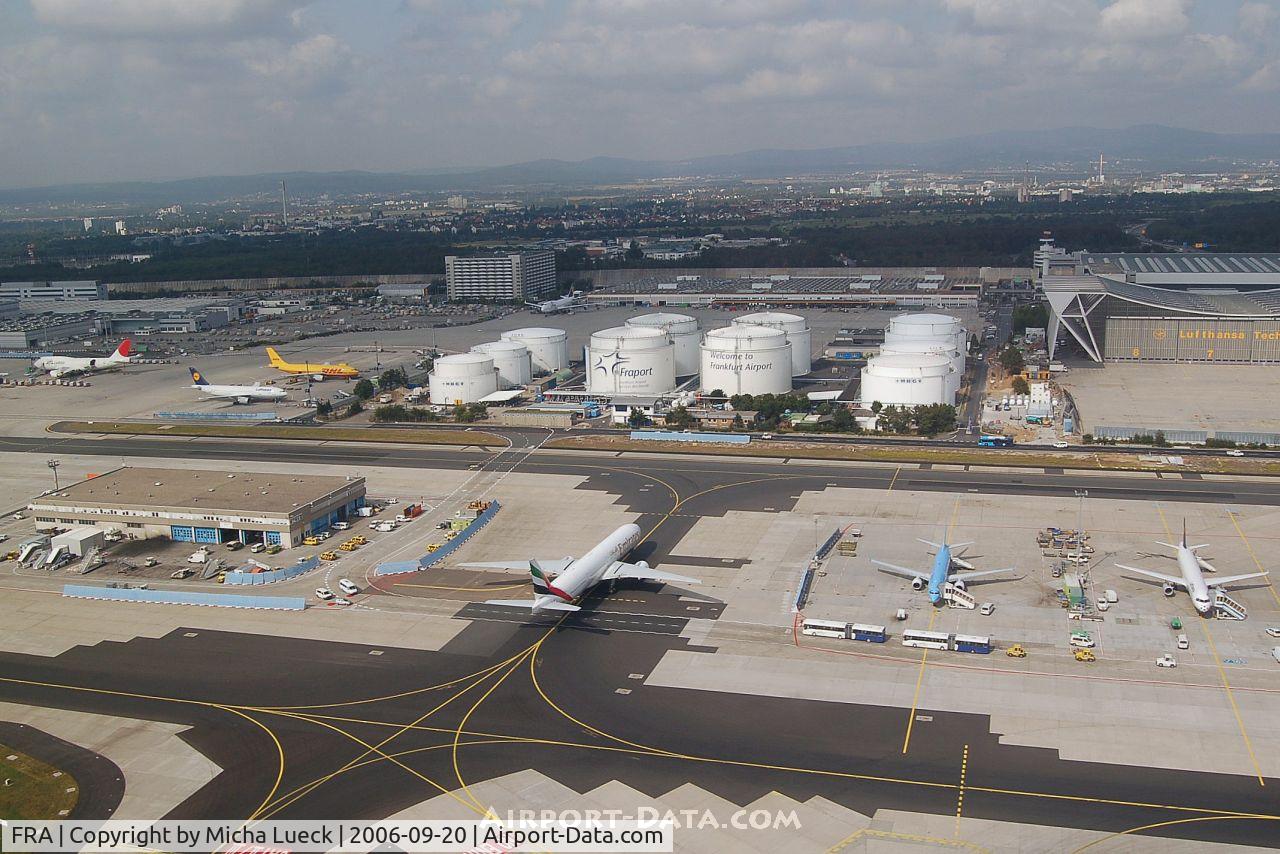 Frankfurt International Airport, Frankfurt am Main Germany (FRA) - Very busy outer parking positions