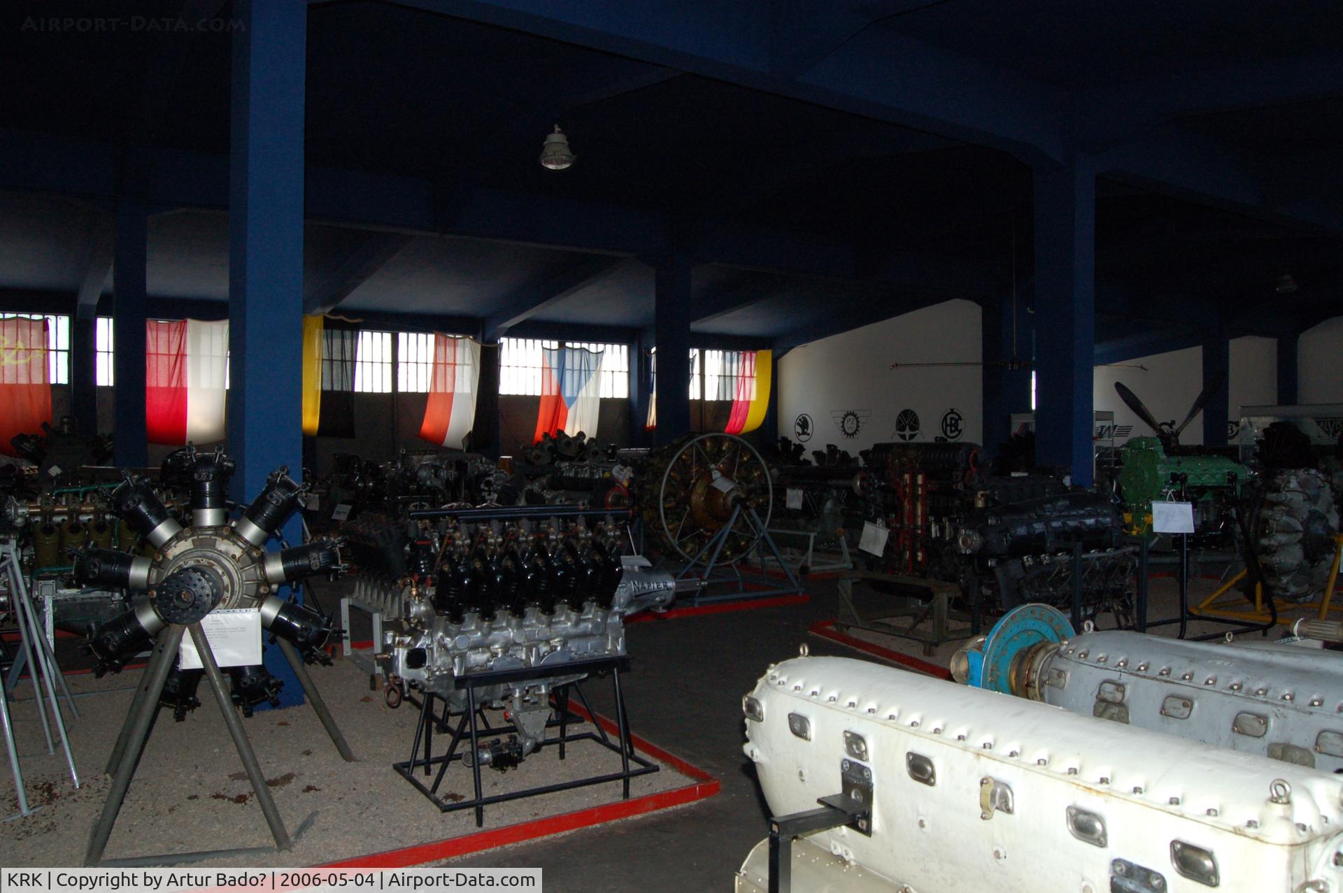 John Paul II International Airport Kraków-Balice, Kraków Poland (KRK) - Poland Aviation Museum - engines