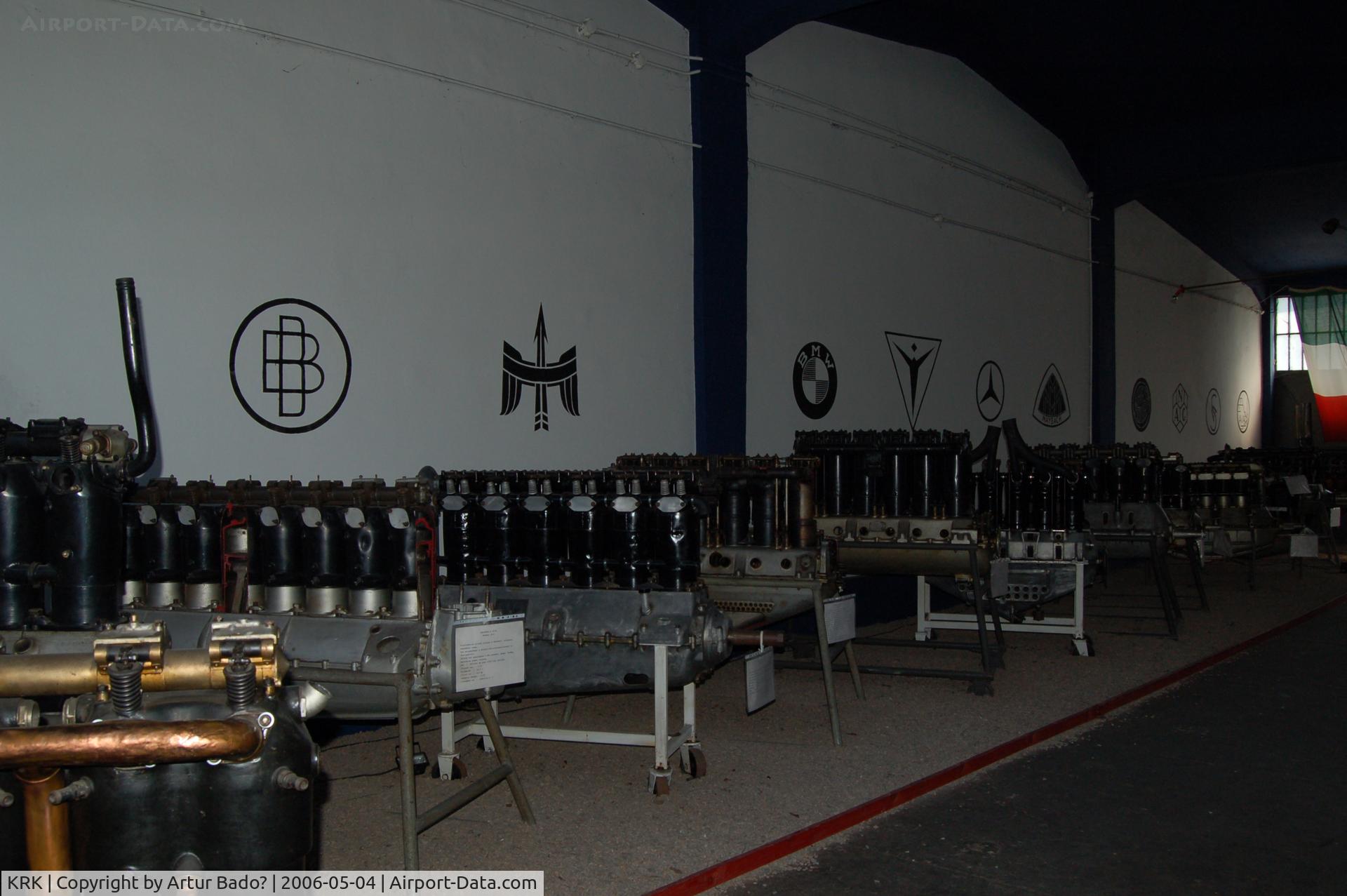 John Paul II International Airport Kraków-Balice, Kraków Poland (KRK) - Poland Aviation Museum - engines