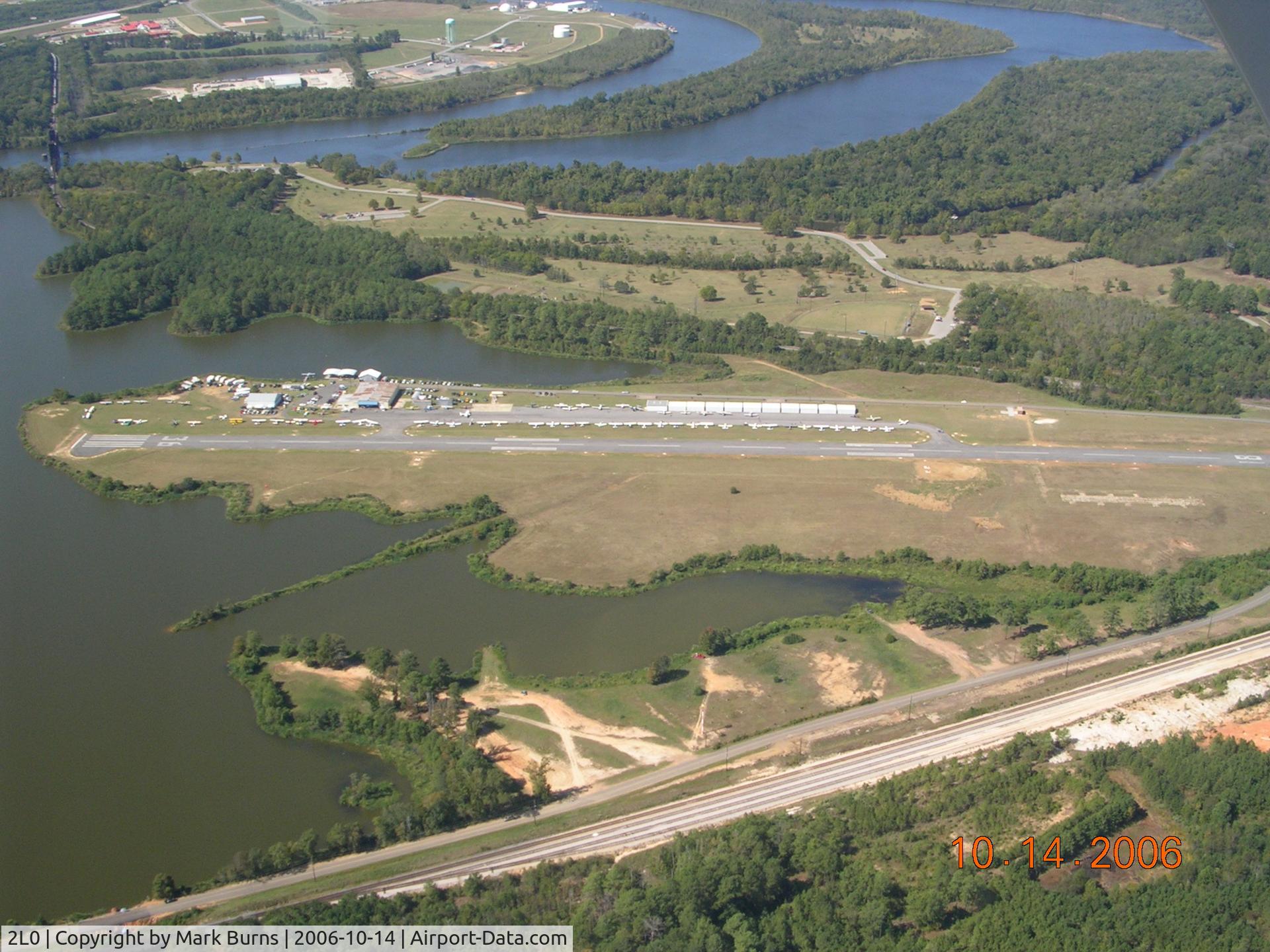 Pineville Municipal Airport (2L0) - Pineville airport looking to the west