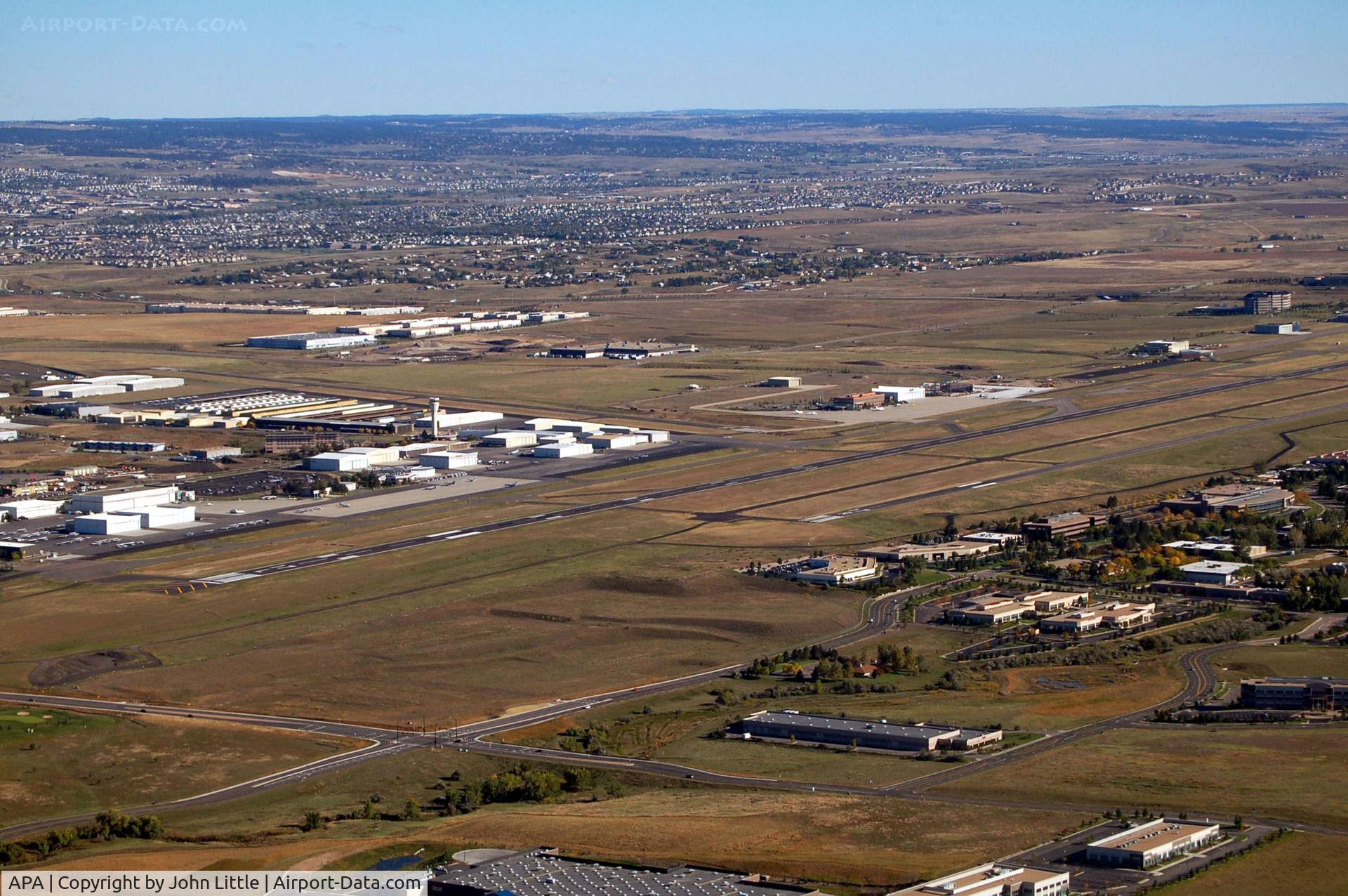 Centennial Airport (APA) - Turning Base 17L