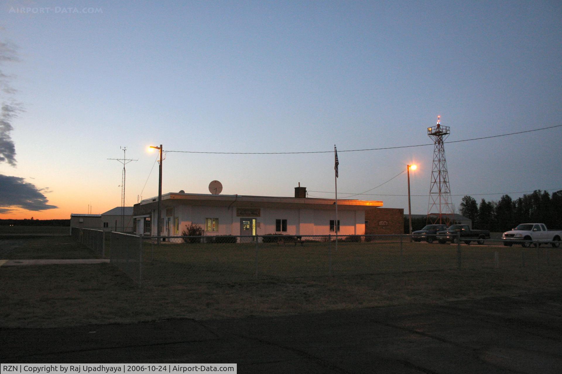Burnett County Airport (RZN) - RZN at Dusk
