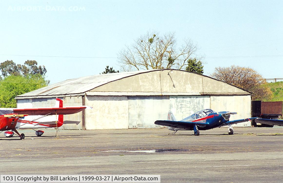 Lodi Airport (1O3) - Original hangar