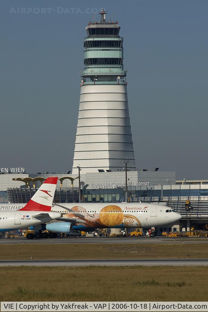 Vienna International Airport, Vienna Austria (VIE) - Austrian Airlines Airbus 340-300 in special colors