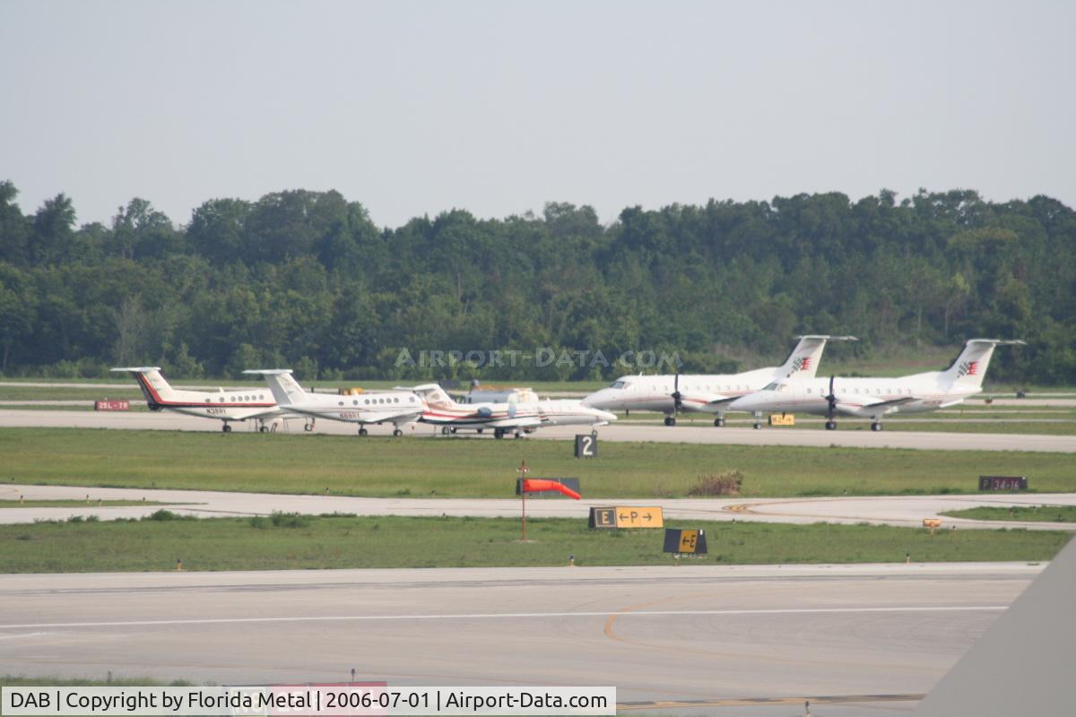Daytona Beach International Airport (DAB) - Runway 16/34 closed to park aircraft during race