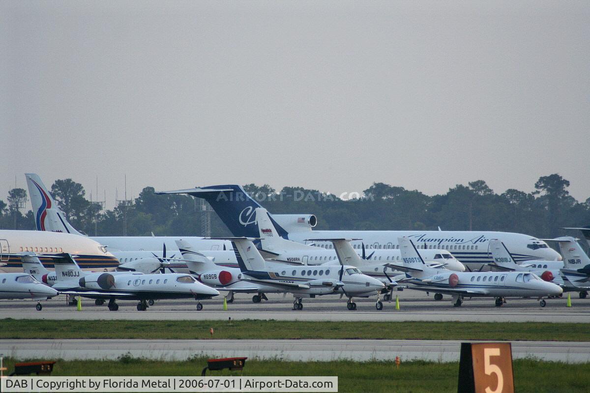 Daytona Beach International Airport (DAB) - Planes parked all over the place during the Pepsi 400